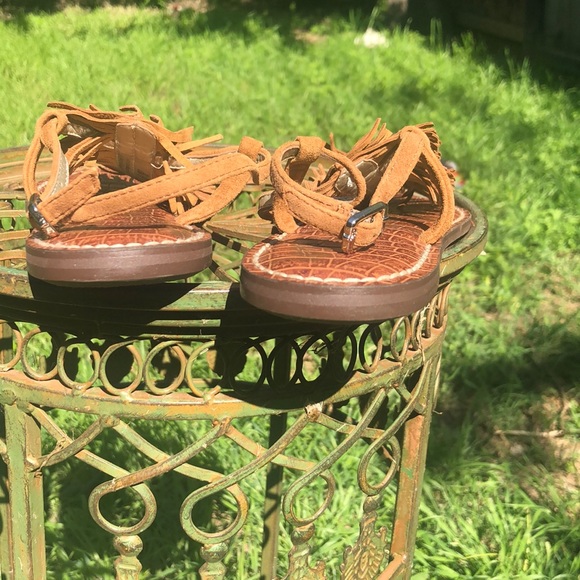 Sam Edelman leather suede fridge sandal . Size 8.5 - Picture 5 of 6